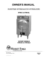 Preview for 2 page of Market Forge Industries STM-E Owner'S Manual