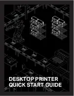 Предварительный просмотр 1 страницы Markforged Desktop Series Quick Start Manual