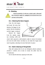 Preview for 17 page of Markibar QUIMBOA Instruction Manual