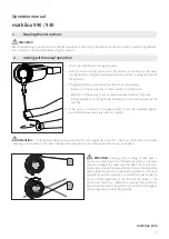 Предварительный просмотр 7 страницы Markilux 1300 Operating Instructions Manual