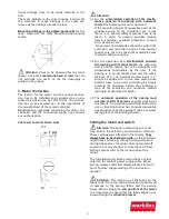 Preview for 9 page of Markilux 740 User Manual