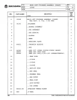 Preview for 162 page of Marklifts LS30E Operation, Maintenance And Parts Manual