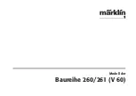 Preview for 1 page of marklin 260 V 60 User Manual