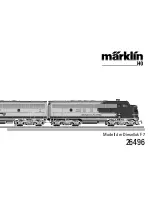 marklin 26496 Instruction Manual preview