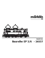 marklin 26537 User Manual preview