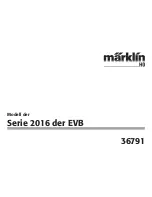 marklin 26538 User Manual предпросмотр