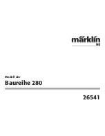 Предварительный просмотр 1 страницы marklin 26541 User Manual