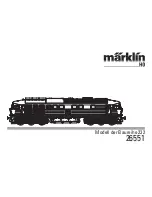 Preview for 1 page of marklin 26551 User Manual