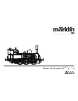 Предварительный просмотр 1 страницы marklin 26555 User Manual