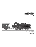 Preview for 1 page of marklin 26586 User Manual