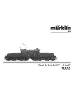 marklin 26591 Instruction Manual preview