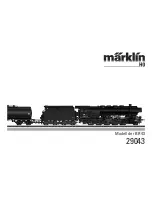 Preview for 1 page of marklin 29043 User Manual