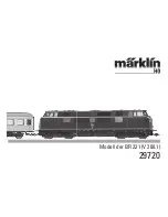 Предварительный просмотр 1 страницы marklin 29720 User Manual