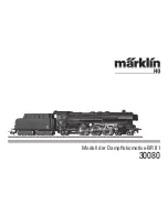 marklin 30080 User Manual preview