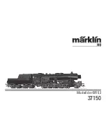 Preview for 1 page of marklin 31031-01 User Manual