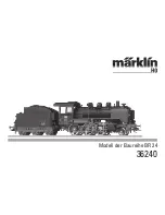 marklin 36240 Instruction Manual preview