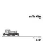 Предварительный просмотр 1 страницы marklin 36340 User Manual