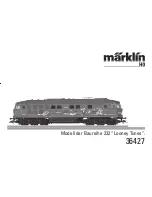 marklin 36427 User Manual preview