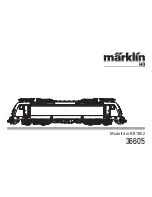 marklin 36603 User Manual preview