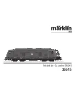 marklin 36645 User Manual preview