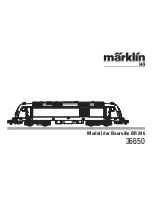 Предварительный просмотр 1 страницы marklin 36650 User Manual