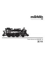 marklin 36744 Instruction Manual предпросмотр