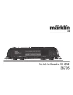 marklin 36795 User Manual preview