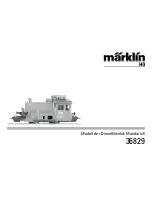 Предварительный просмотр 1 страницы marklin 36819 User Manual