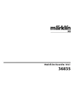 marklin 36835 User Manual preview