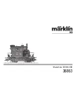 marklin 36863 User Manual предпросмотр