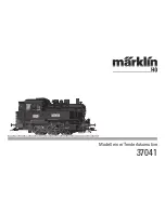 Предварительный просмотр 1 страницы marklin 37041 User Manual