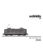 marklin 37045 User Manual preview