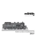 Preview for 1 page of marklin 37077 User Manual