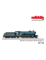 marklin 37118 Manual preview