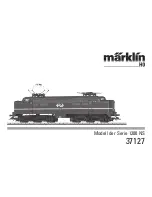 Preview for 1 page of marklin 37127 User Manual