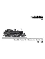 Preview for 1 page of marklin 37138 User Manual