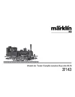 marklin 37143 User Manual предпросмотр