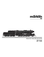 marklin 37158 User Manual preview