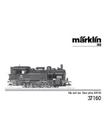 marklin 37160 User Manual preview