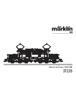 marklin 37226 User Manual предпросмотр