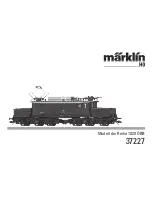 marklin 37227 User Manual preview