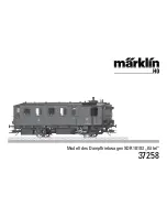 marklin 37258 User Manual предпросмотр