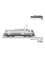 marklin 37260 User Manual предпросмотр