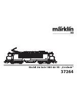 Preview for 1 page of marklin 37264 User Manual