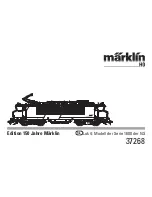 marklin 37268 Instruction Manual preview