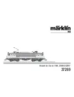 marklin 37269 User Manual preview