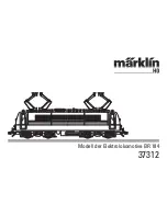 marklin 37312 User Manual предпросмотр