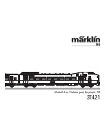 marklin 37421 User Manual preview