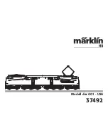 Preview for 1 page of marklin 37492 User Manual