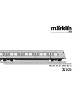 marklin 37505 User Manual preview